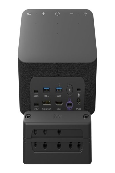 Logitech Logi Dock Focus Room kit UC - Personal video conferencing system - 4K Ultra HD - 90 fps - 5x - Graphite - 991-000463