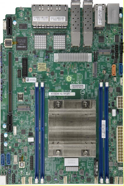 Supermicro MBD-X11SDW-4C-TP13F+ Xeon DDR4 512 Go