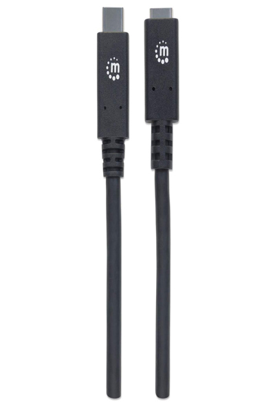 Câble d'extension USB-C Manhattan 50 cm 10 Gbit/s 5 A