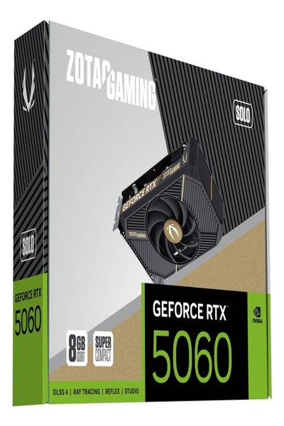 ZOTAC RTX 5060 SOLO 8GB GDDR7 HDMI 3xDP - ZT-B50600G-10L