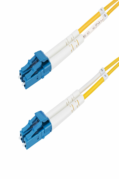 StarTech.com 15m LC till LC OS2 singelmodig fiberoptisk kabel - SMDOS2LCLC15M