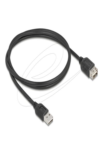 Delock USB 2.0 VerlÃƒÂ¤ngerungskabel EASY Typ-A Stecker zu Buchse - Digital - Extension Cable - 81512