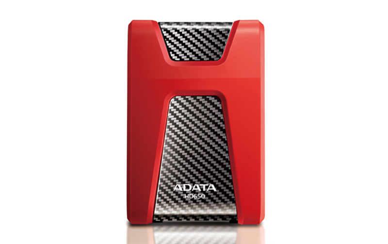 ADATA DashDrive HD650 1TB external portable hard drive, shock resistant - AHD650-1TU3-CRD
