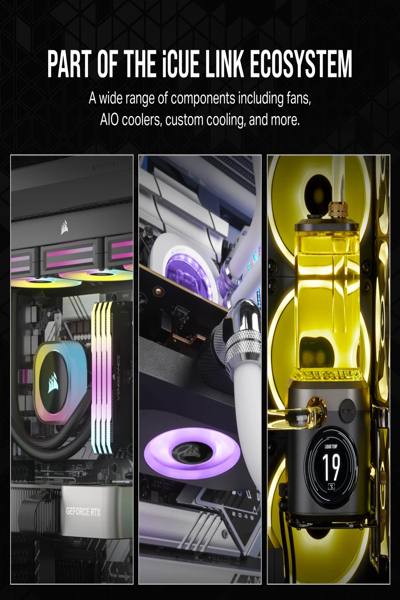 Corsair RX RGB iCUE LINK RX140 140mm Fan kit - CO-9051020-WW