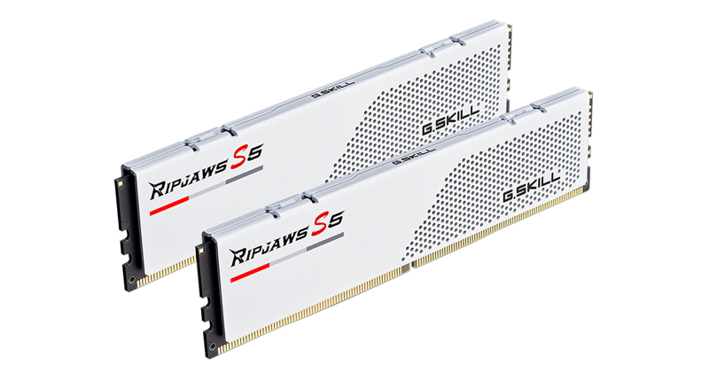 G.Skill Ripjaws S5 - DDR5 - Kit - 32 GB: 2 x 16 GB - F5-5200J3636C16GX2-RS5W