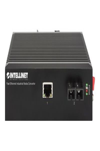 Intellinet industriell snabb Ethernet-mediaomvandlare - 508322