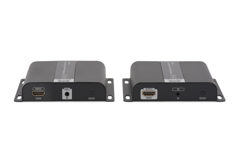 DIGITUS 4K HDMI-förlängare via CAT/IP (set), PoE - DS-55124