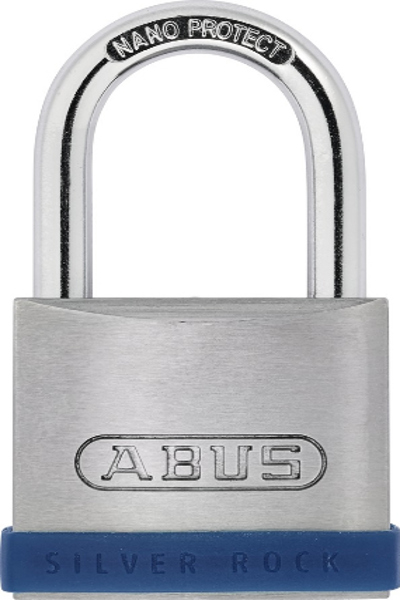 ABUS Security-Center ABUS 5/45 - Conventional padlock - Key lock - Keyed to differ - Gate - Storage locker - Tool box - Silver - Zinc