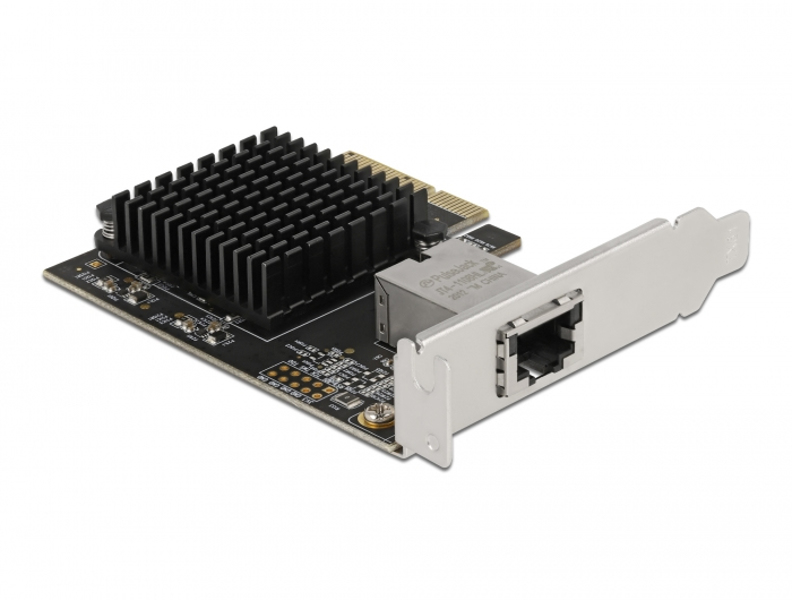 Delock PCIe x4 card 1 x RJ45 10 Gigabit LAN AQC107 - 89383