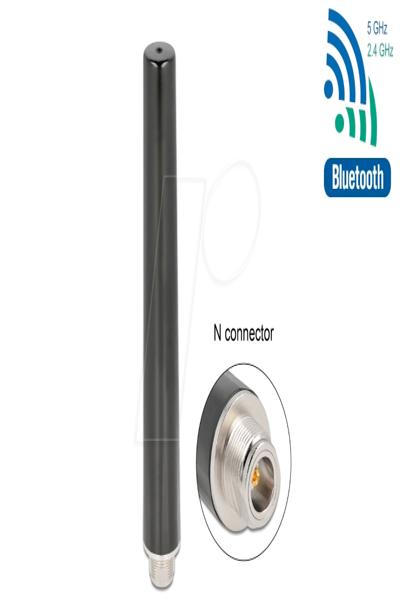 Delock-antenn - 16,55 cm - Wi-Fi - 12701