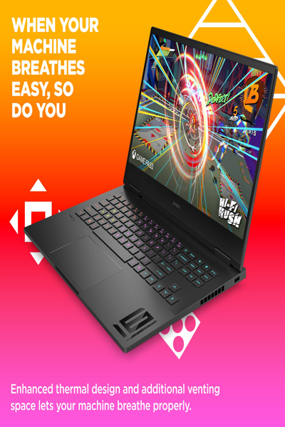 HP OMEN 16-wf1175ng 16.1" Core i7 Bärbar Dator - 9W1X1EA#ABD