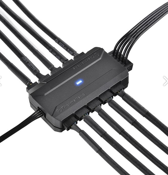 Thermaltake COMMANDER FP - 10 port hub for PWM fans - AC-023-AN1NAN-A1