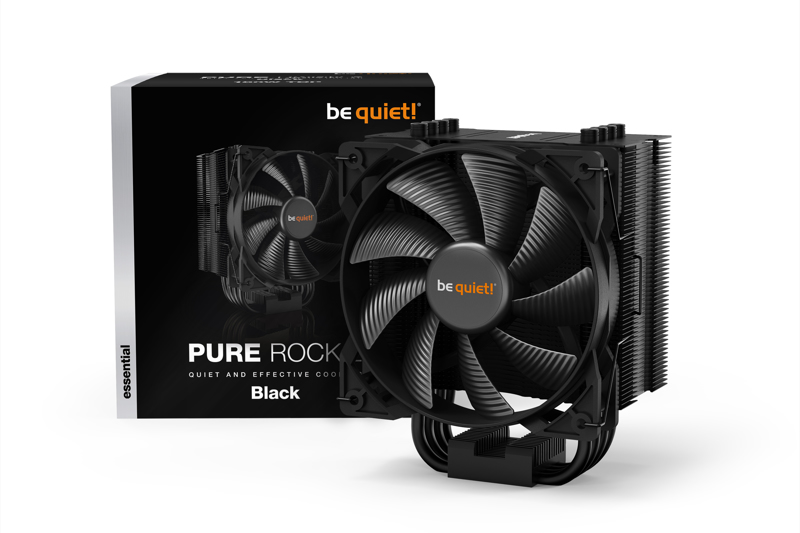 Refroidisseur CPU Be Quiet! Pure Rock 2 Noir 12 cm - BK007