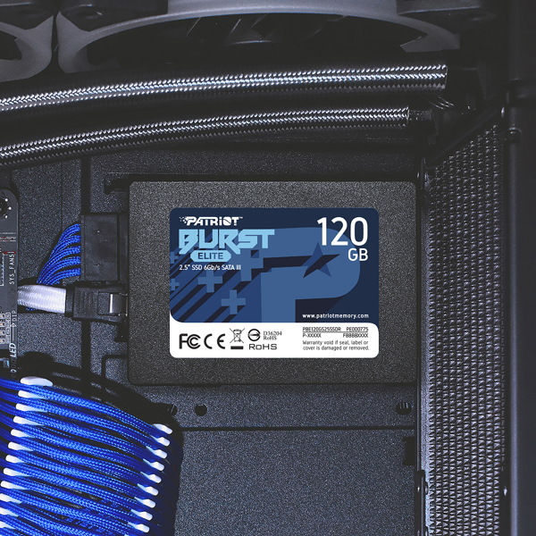 PATRIOT Burst Elite - 120 GB - 2.5" - PBE120GS25SSDR