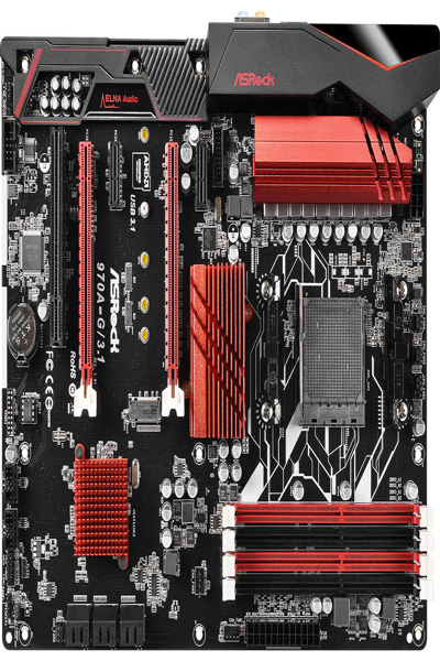 ASRock 970A-G/3.1 - Moderkort - 90-MXB0Z0-A0UAYZ