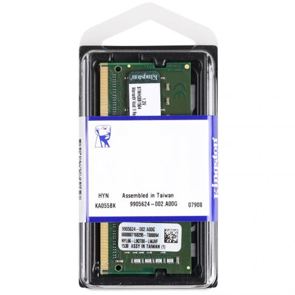 Kingston-minne 8 GB DDR4 2400 MHz minnemodul 1 x 8 GB - KCP424SS8/8