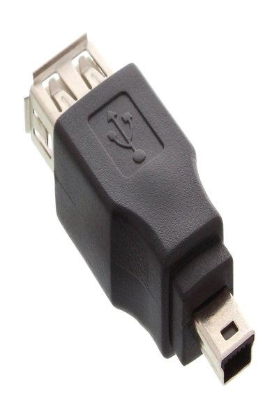 Adaptateur USB 2.0 InLine A femelle / mini 5 broches mâle