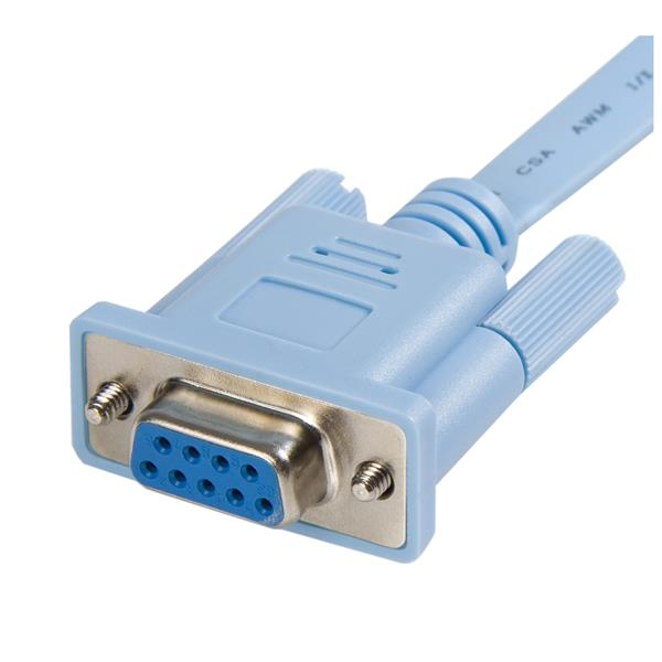 StarTech 6ft RJ45 to DB9 Cisco Console Cable - DB9CONCABL6