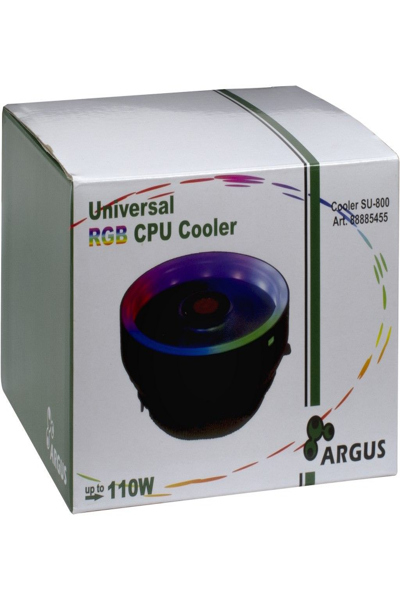 Inter-Tech Dynatron SU-800 - Cooler - 12 cm - 1500 RPM - 49.47 mÃ‚Â³/h - Black - 88885455