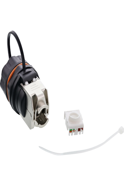 InLine Patch connector - RJ-45 (F)