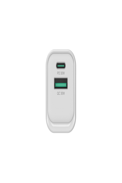 Conceptronic LadegerÃƒÂ¤t 2Port 33W 1xUSB-C 1xUSB-A weiÃƒÅ¸