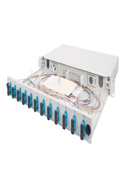 DIGITUS Fiber Optic Splice Box, extendible, quick lock - DN-96200-QL