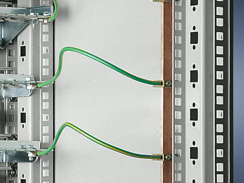 Rittal DK jordstång vertikal L: 945 mm för H: 1200 mm för TS - 7543000
