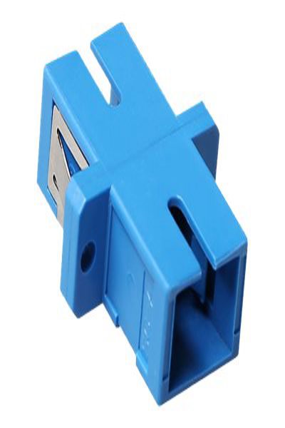 ACT Fiber optic SC-SC simplex adapter singlemode OS2 - SC/SC - Blue - Single-mode - Zirconia ceramic - OS2 - 1 pc(s)