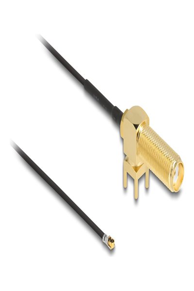 Delock Antenna cable - SMA (R) 90° PCB to MHF 4L (P) - 12031
