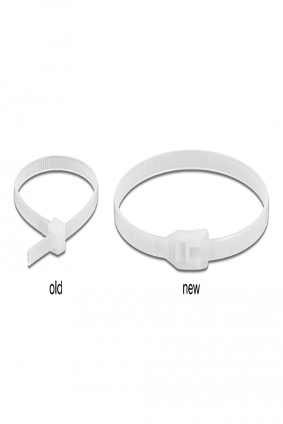 Delock Cable tie - with flat head - 19471