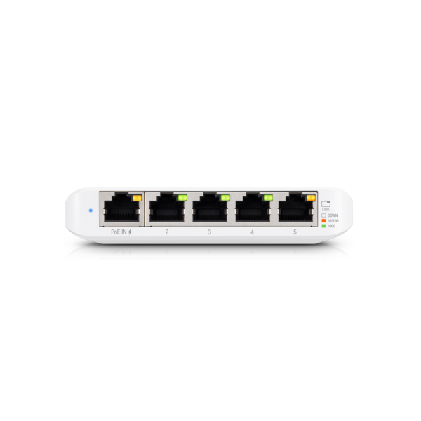 UbiQuiti UniFi Switch Flex Mini (5-pakning) - Administrert - GigE PoE - USW-FLEX-MINI-5
