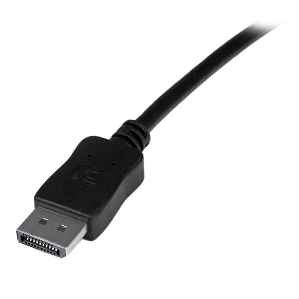StarTech Active DisplayPort Cable - Video/Audio Cable - DisplayPort (M) - DisplayPort (M) - 10.0m - Locked, Active Cable (Signal Regeneration) - Black (DISPL10MA) - DISPL10MA