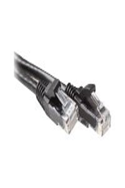 ACT Black 0.5 meter U/UTP CAT6 patch cable snagless with RJ45 connectors - 0.5 m - Cat6 - U/UTP (UTP) - RJ-45 - RJ-45 - Black