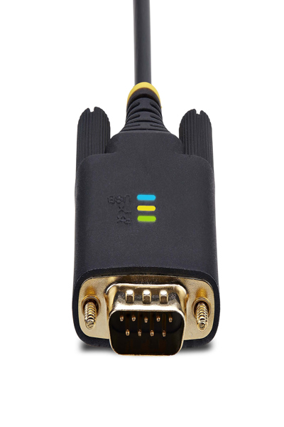 StarTech.com 2 m USB till seriell adapterkabel, COM-hållning, RS232 - 1P6FFC-USB-SERIAL