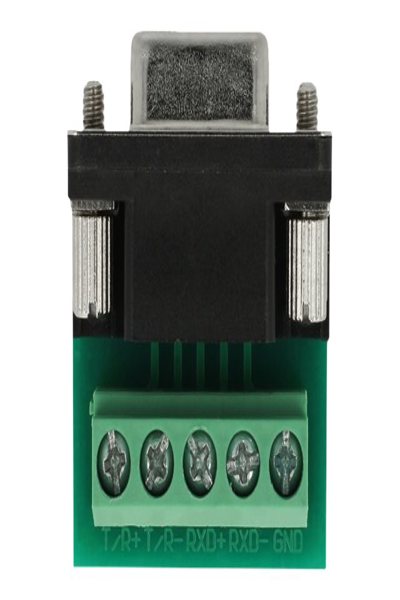 Delock Adapter USB Type-A to Serial RS-422/485 DB9 with surge protection 600 W and extended temperature range - 64055