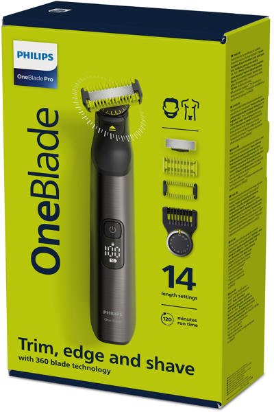Philips QP6551/15 OneBlade Pro 360 ansiktskropp - QP6551/15