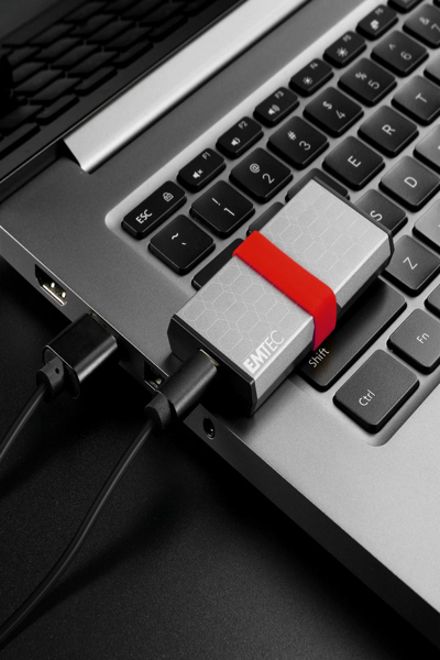 EMTEC X205 Mini 256GB USB-C 3.2 flash drive - ECSSD256GX205