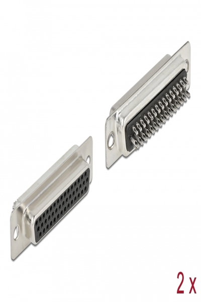 Delock Datakontakt - HD-44 (F) (2-pack) - 66718