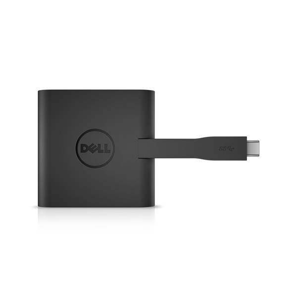 USB-C - HDMI / VGA / Ethernet / USB 3.0 - Schwarz - Verkabelt - USB 3.2 Gen 1 (3.1 Gen 1) Type-C - 10,100,1000 Mbit/s - Schwarz - 1920 x 1080 Pixel - Dell (DA200) - 470-ABRY