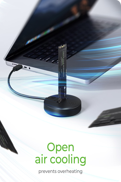 ICY BOX IB-1610MCD-C31 DOCKING STATION M.2 NVME&SATA SSD - IB-1610MCD-C31