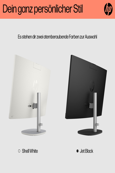 HP 24-cr0110ng All-in-One PC: Ryzen 3 7320U, 4.1 GHz - A3HE5EA