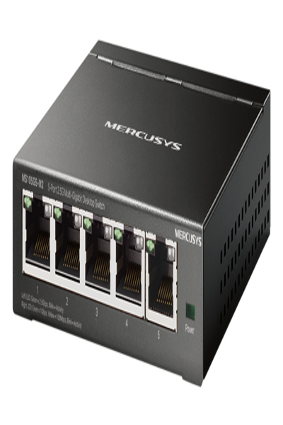 TP-LINK MERCUSYS MS105GS-M2 2.5G MULTI-GIGABIT DESKTOP SWITCH