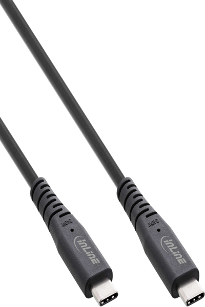 Câble USB-C PD 240 W InLine 0,5 m Noir