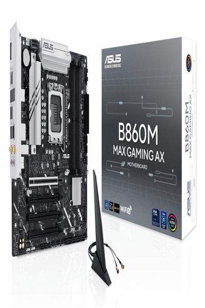 ASUS B860M MAX GAMING AX moderkort - 90MB1JZ0-M0EAY0