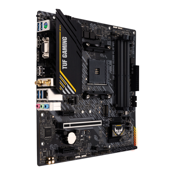 Asus TUF GAMING A520M-PLUS Micro ATX Motherboard - 90MB17F0-M0EAY0