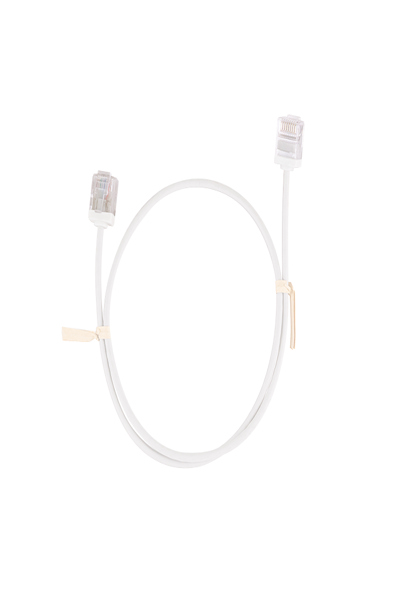 LogiLink CQ3031U - RJ45-Kabel Cat.6a U/UTP slim weiÃƒÅ¸ - Cable - Network - CQ3031U