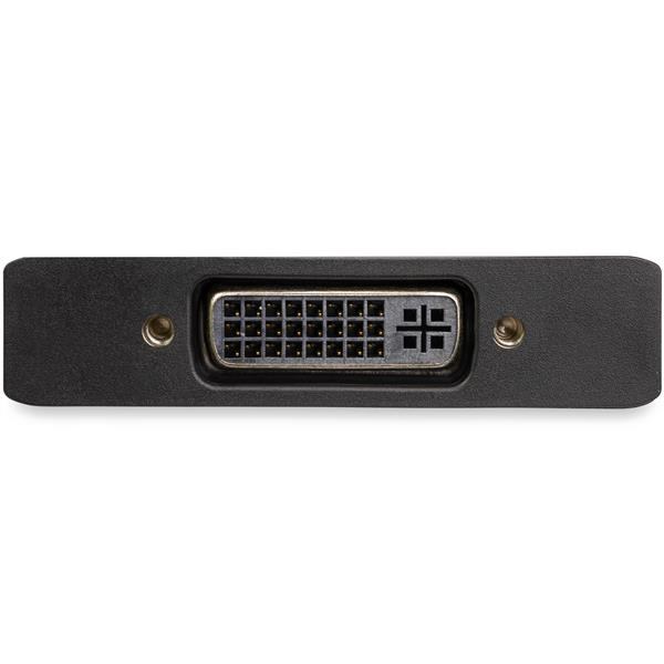Mini DisplayPort to Dual-Link DVI Adapter - USB Powered - Dual Link Connectivity - Black - DVI Active Display Converter (MDP2DVID2) Video transformer - MDP2DVID2