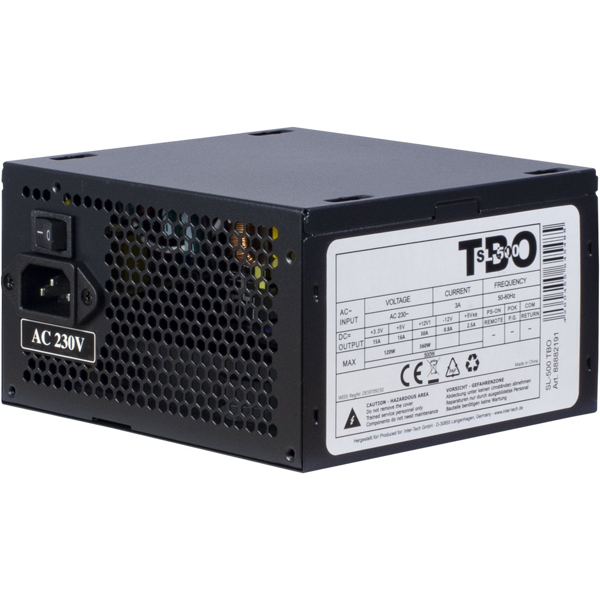 Inter-Tech Argus SL-500 TBO - Power supply - 88882191