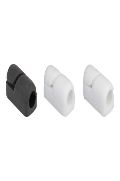Delock Cable holder kit - desk mountable, surface mountable, wall mountable - 18404