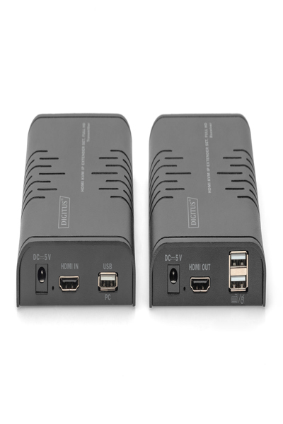 DIGITUS HDMI KVM IP Extender Set, Full HD - DS-55529